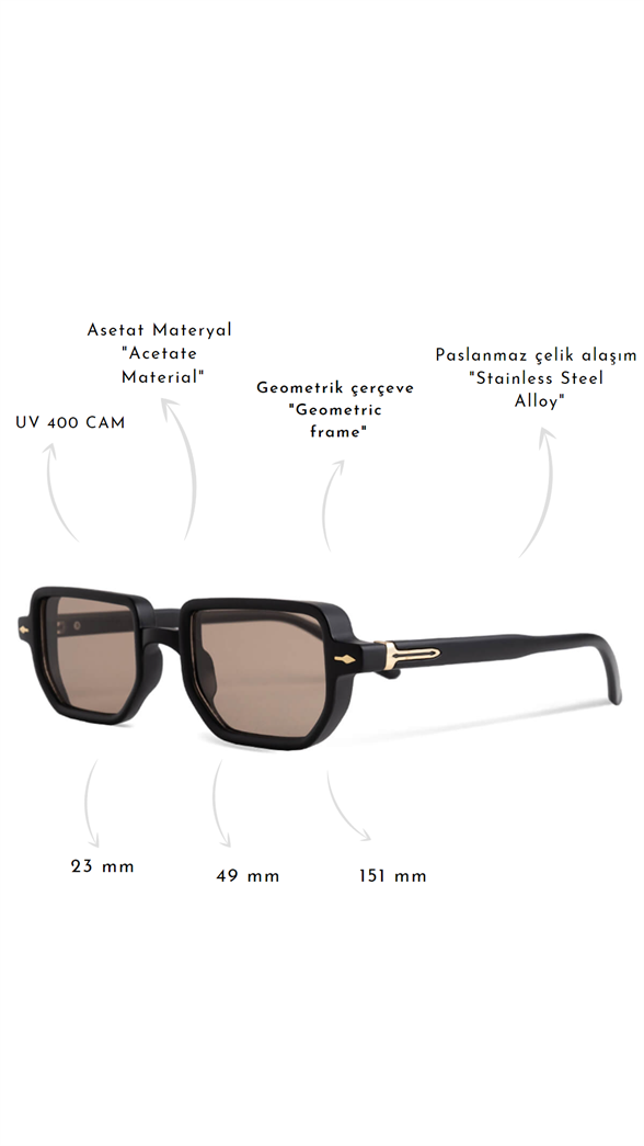 ROYAL EYEWEAR RE2215 BLACK-ORANGE 