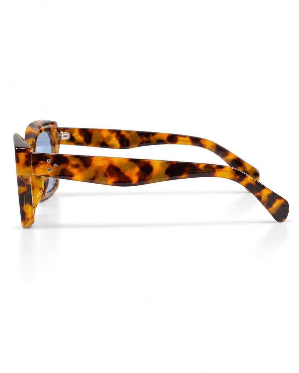 Royal Eyewear RE3002 Mavi Leopar Unisex Güneş Gözlüğü