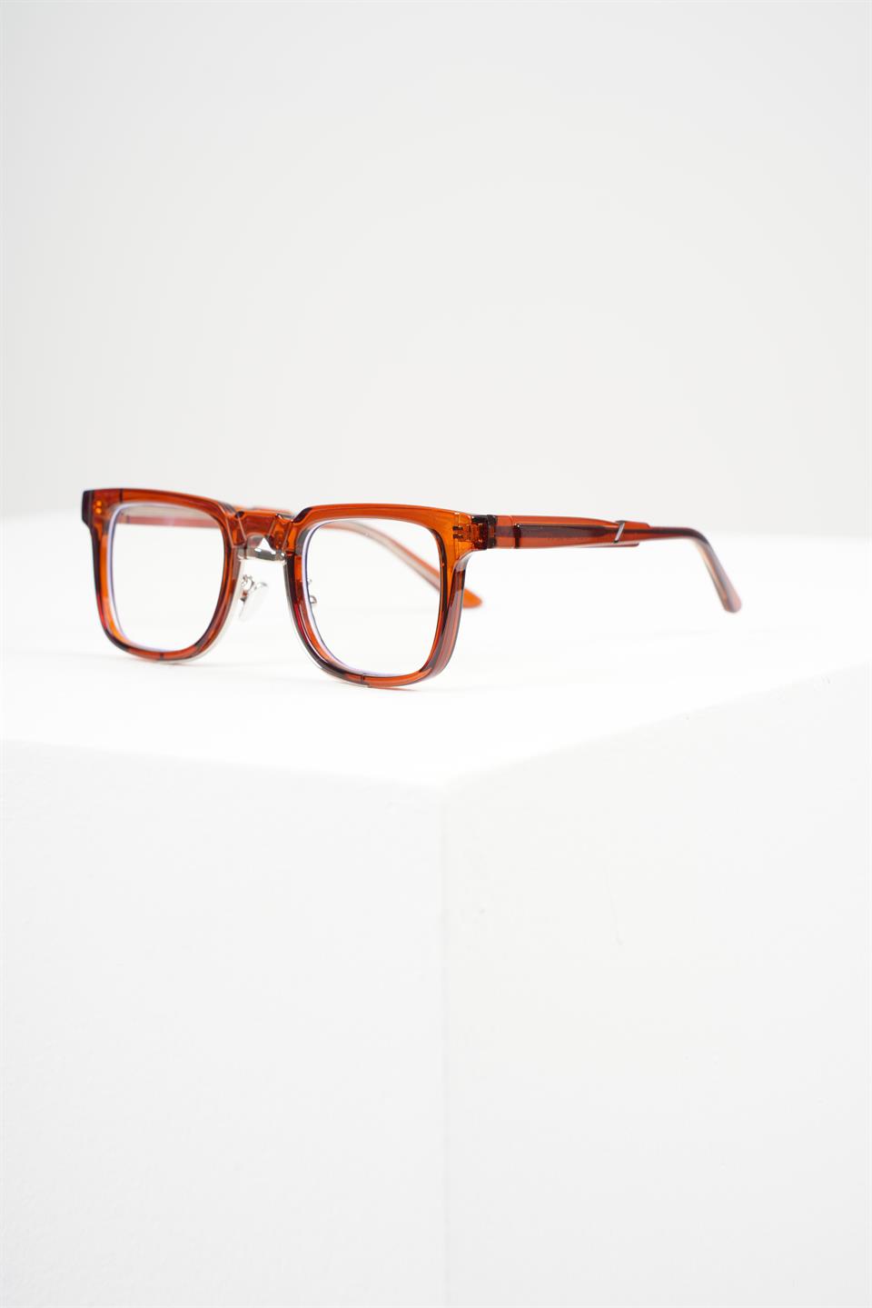 ROYAL EYEWEAR RE5555 BROWN BLUE LIGHT PROTECTION 