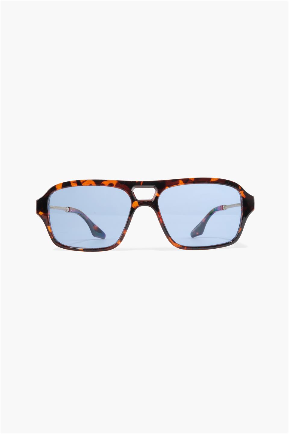 ROYAL EYEWEAR RE68066 LEOPARD-BLUE UNISEX 