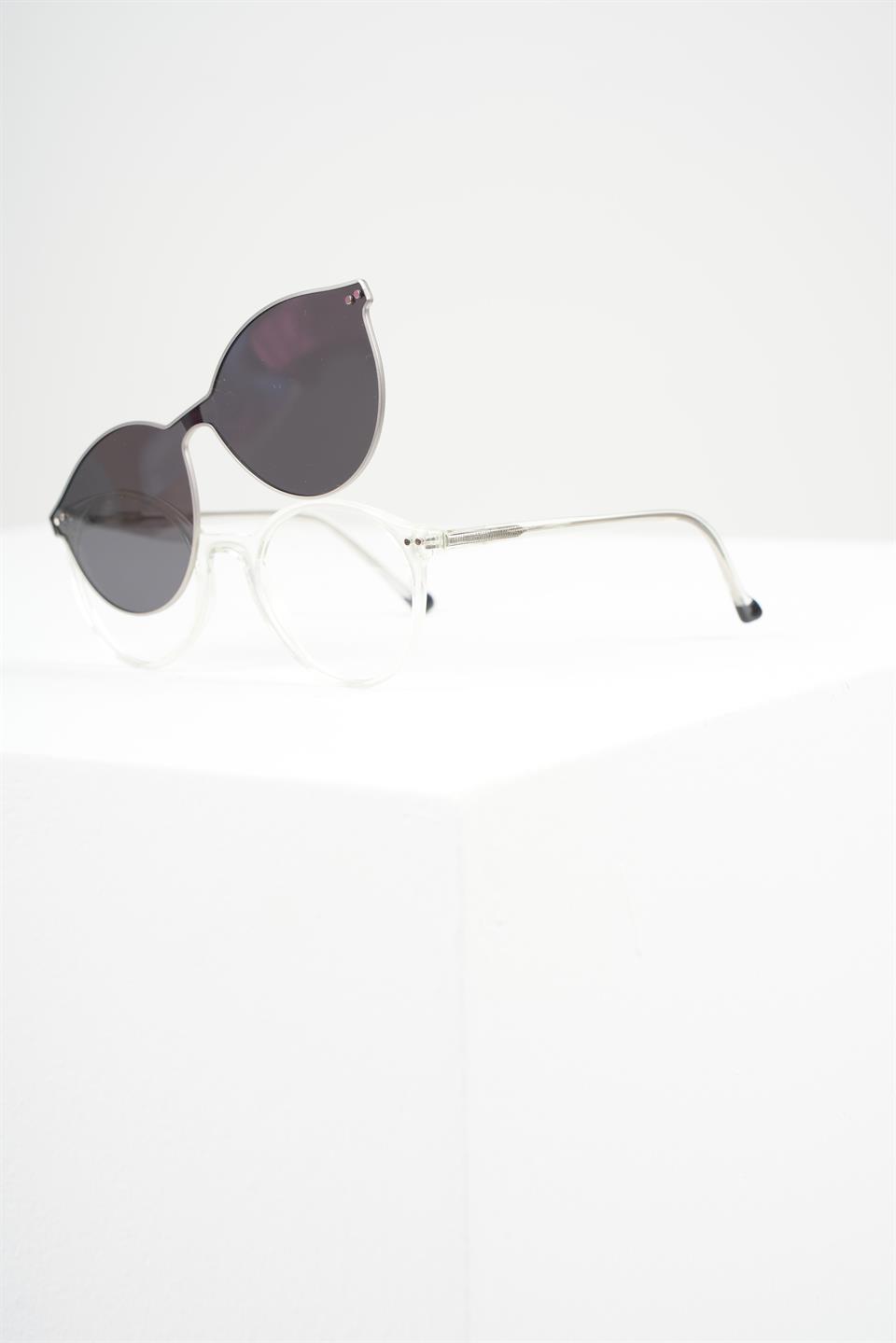 ROYAL EYEWEAR RE98002 TRANSPARAN UNISEX 