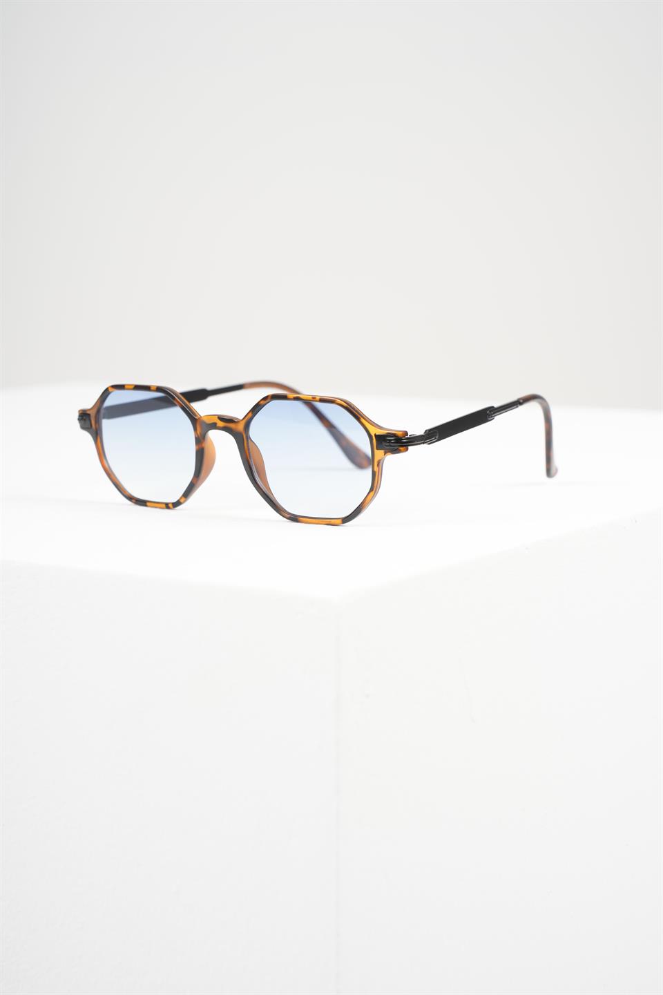 ROYAL EYEWEAR RE9908 MAVİ LEOPAR UNİSEX GÜNEŞ GÖZLÜĞÜ