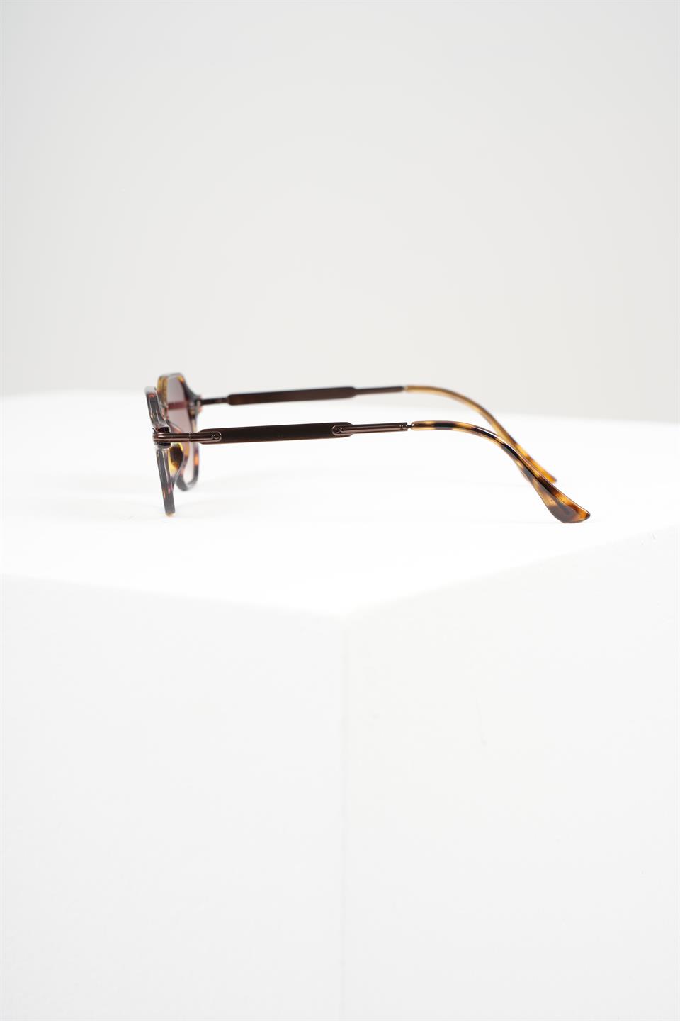 ROYAL EYEWEAR RE9908 LEOPAR KAHVE UNİSEX GÜNEŞ GÖZLÜĞÜ