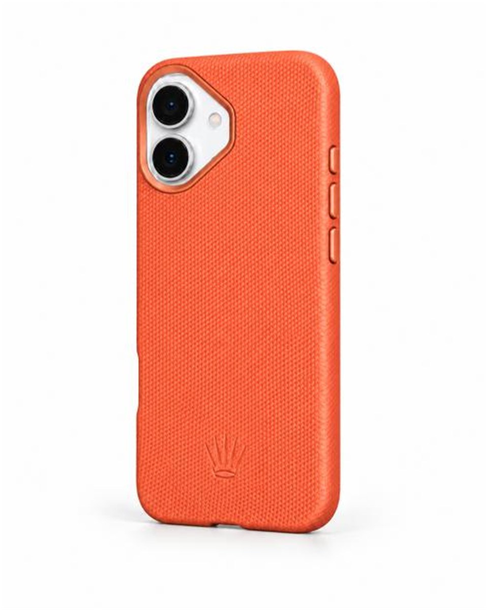 Liora Iphone 16 Turuncu Manyetik Özellikli Kılıf