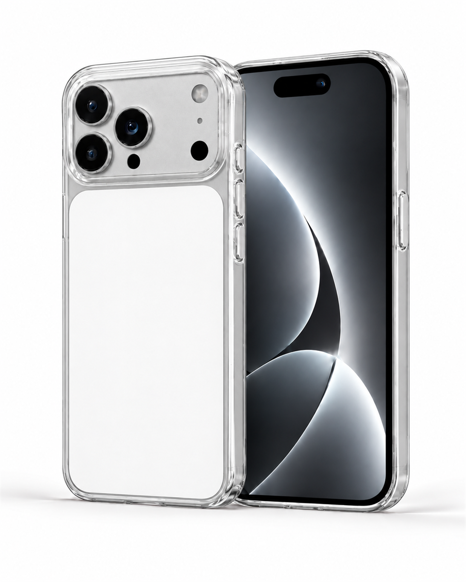 ClearCase White iPhone 17 Pro Max Manyetik Şeffaf Kılıf