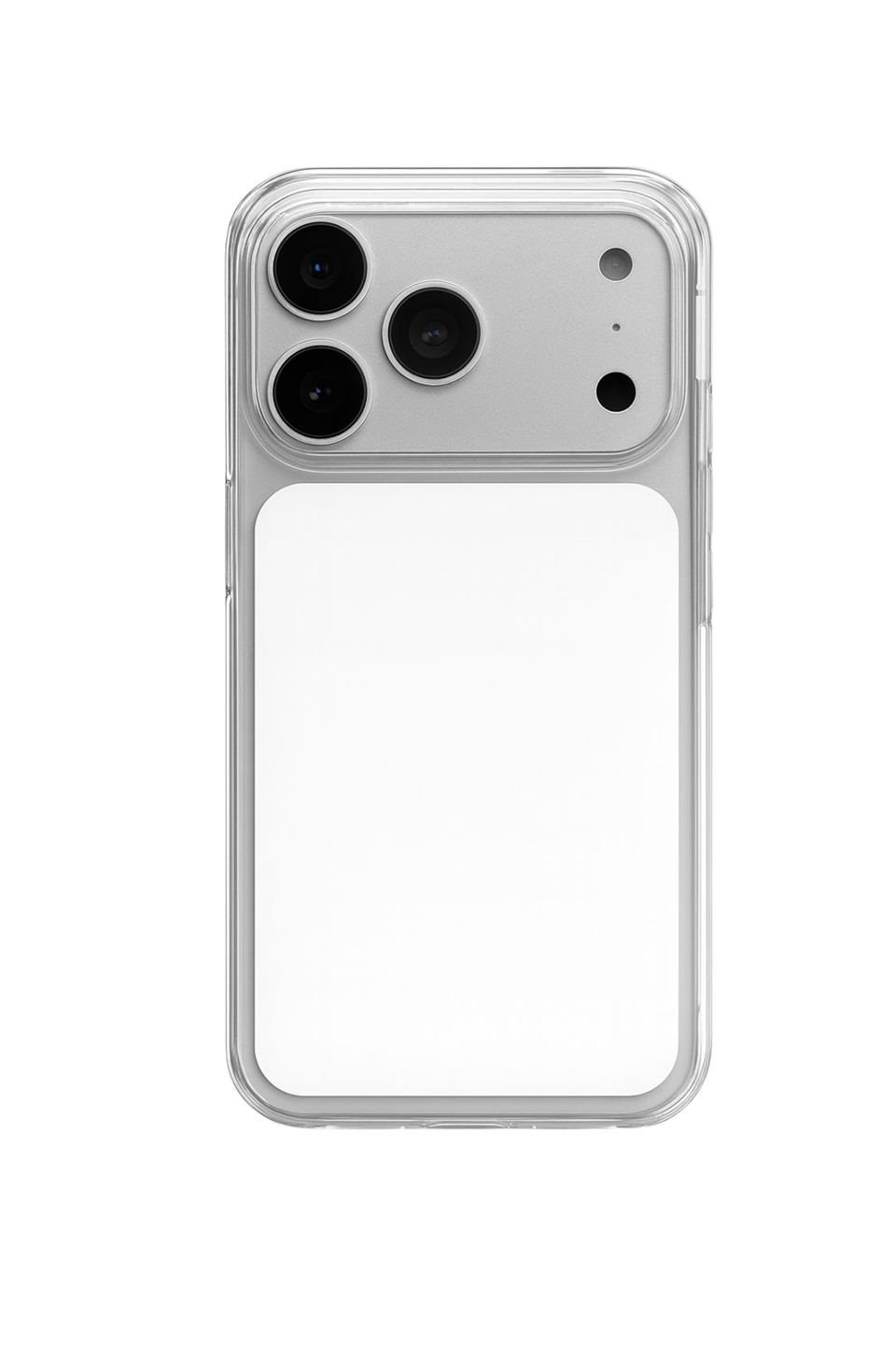 ClearCase White iPhone 17 Pro Max Manyetik Şeffaf Kılıf