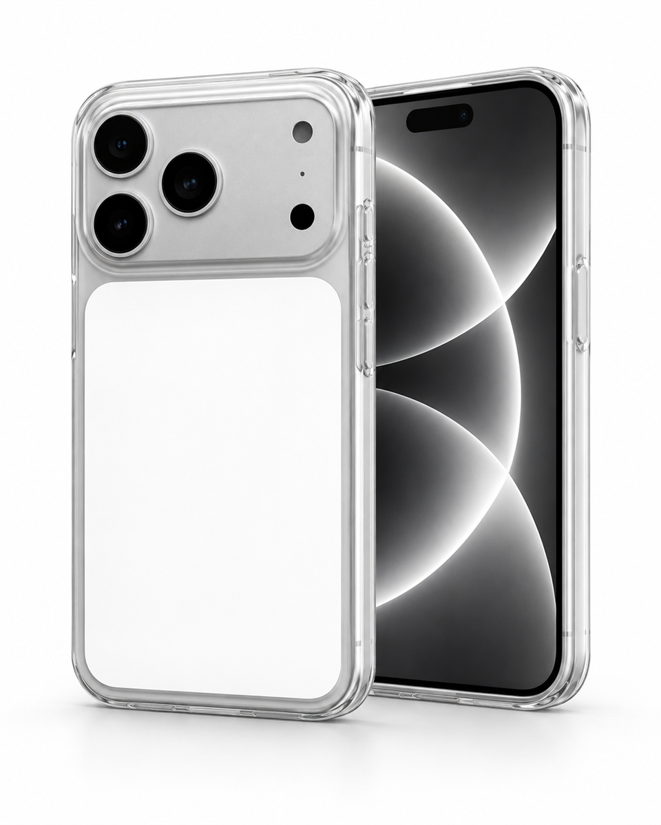 ClearCase White iPhone 17 Pro Manyetik Şeffaf Kılıf