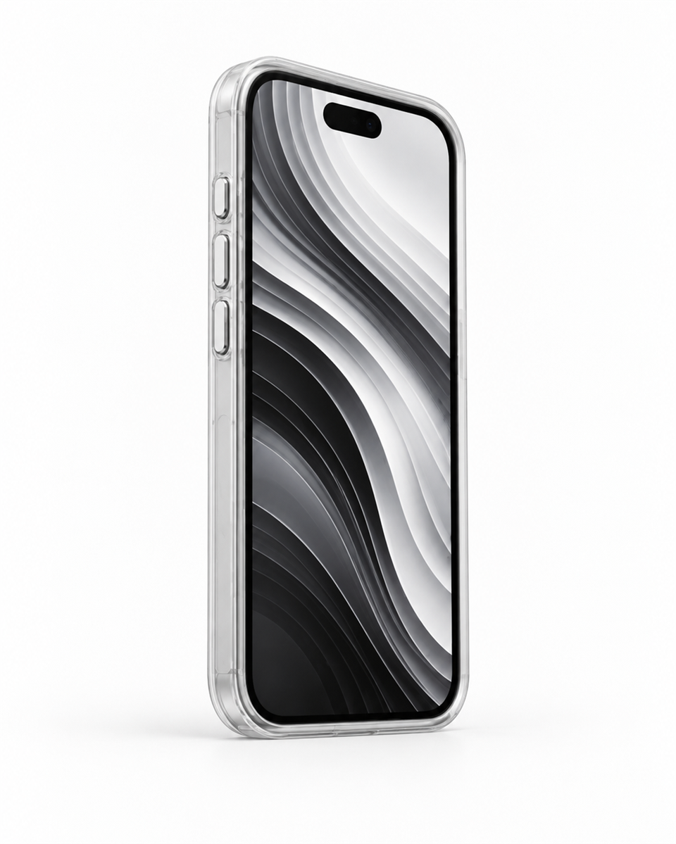 ClearCase White iPhone 17 Pro Manyetik Şeffaf Kılıf