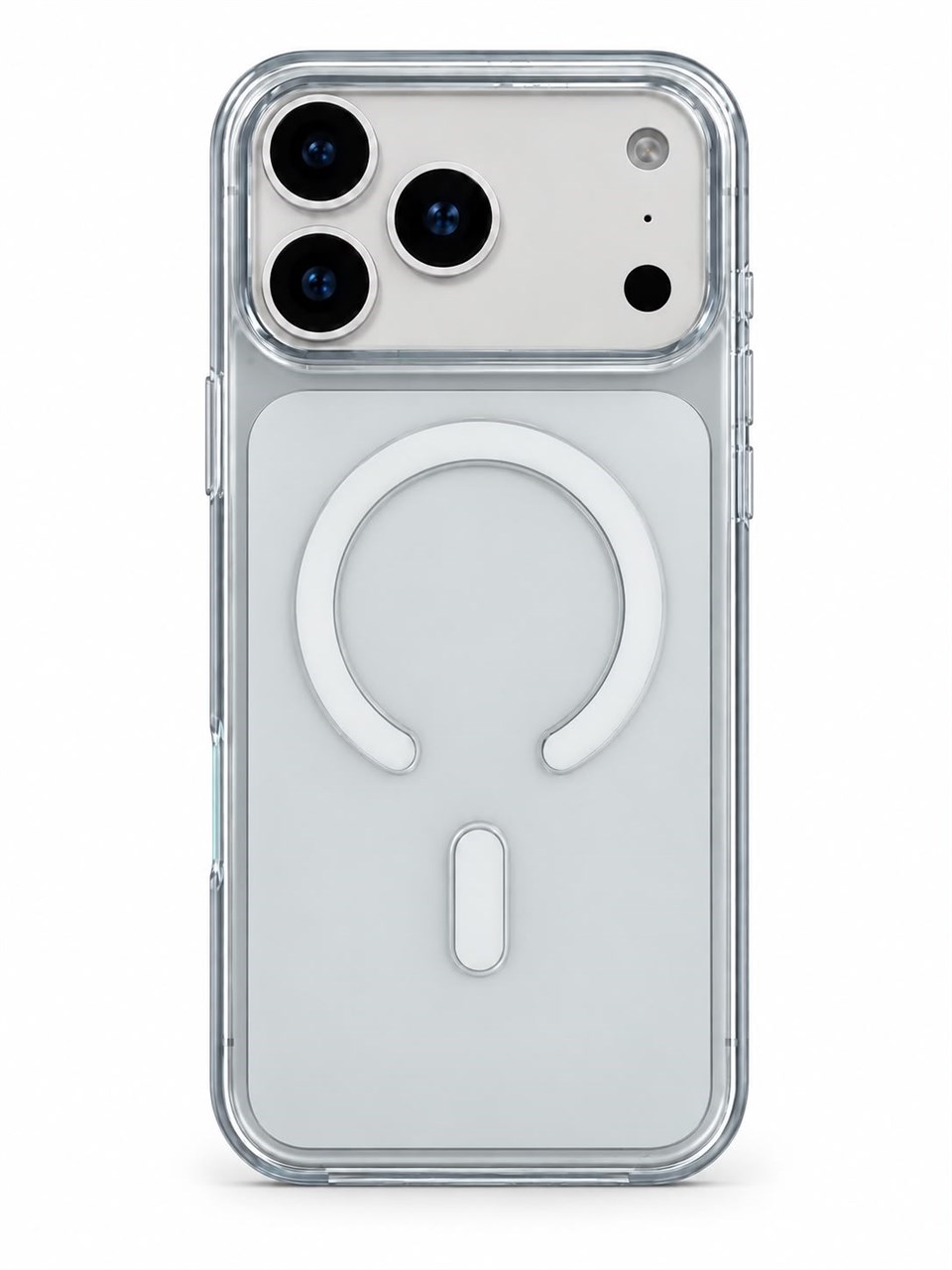 ClearCase White iPhone 18 Pro Max Manyetik Şeffaf Kılıf