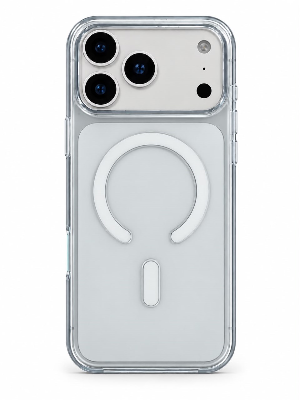ClearCase White iPhone 18 Pro Manyetik Şeffaf Kılıf