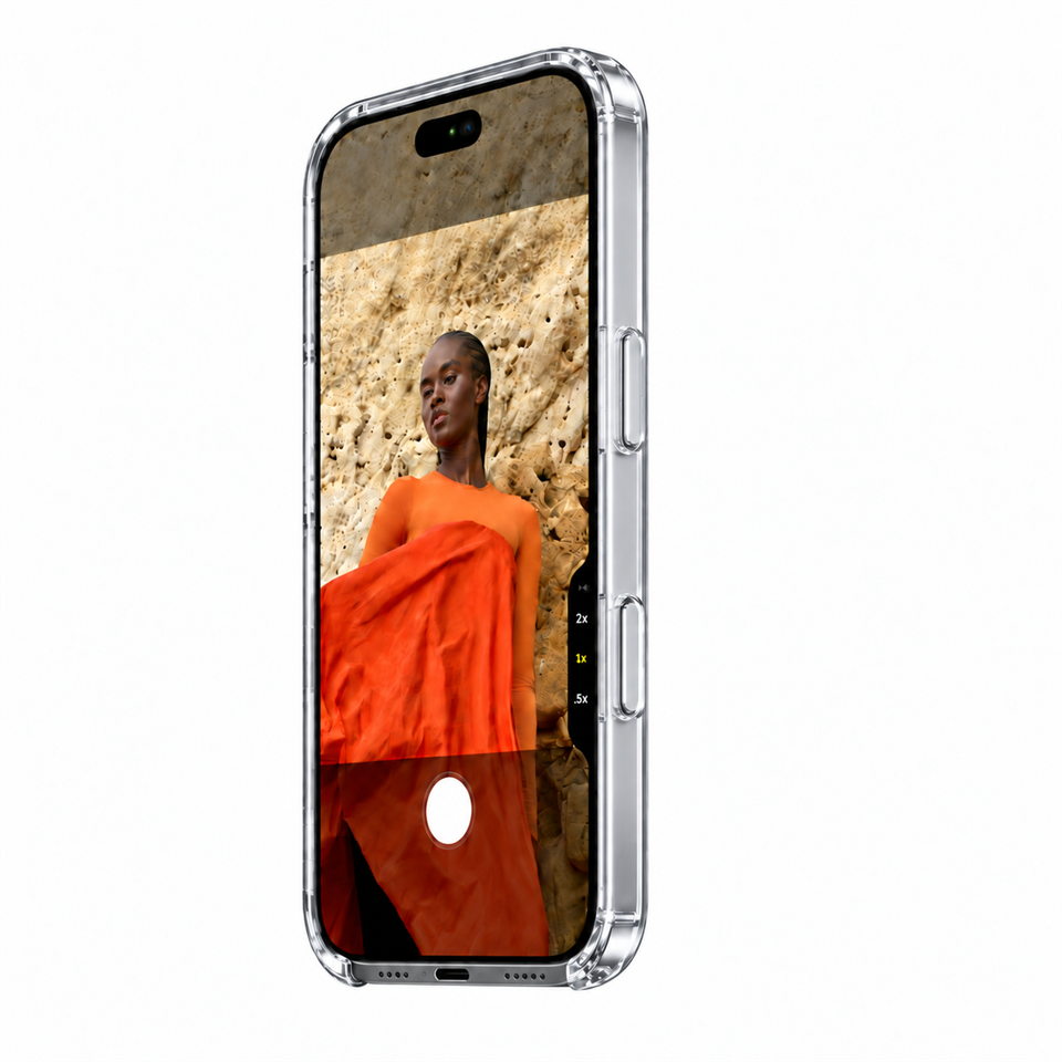ClearCase White iPhone 18 Pro Manyetik Şeffaf Kılıf