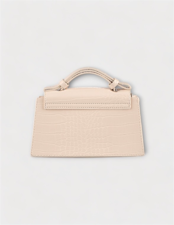 BEIGE WOMAN SHOULDER BAG ALESSIA