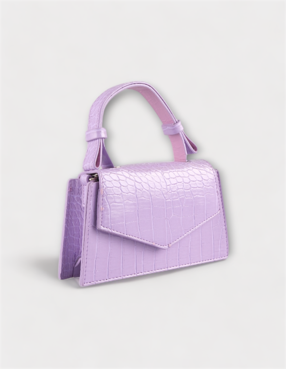 LILA PATTERN MINI WOMAN SHOULDER BAG ALESSIA