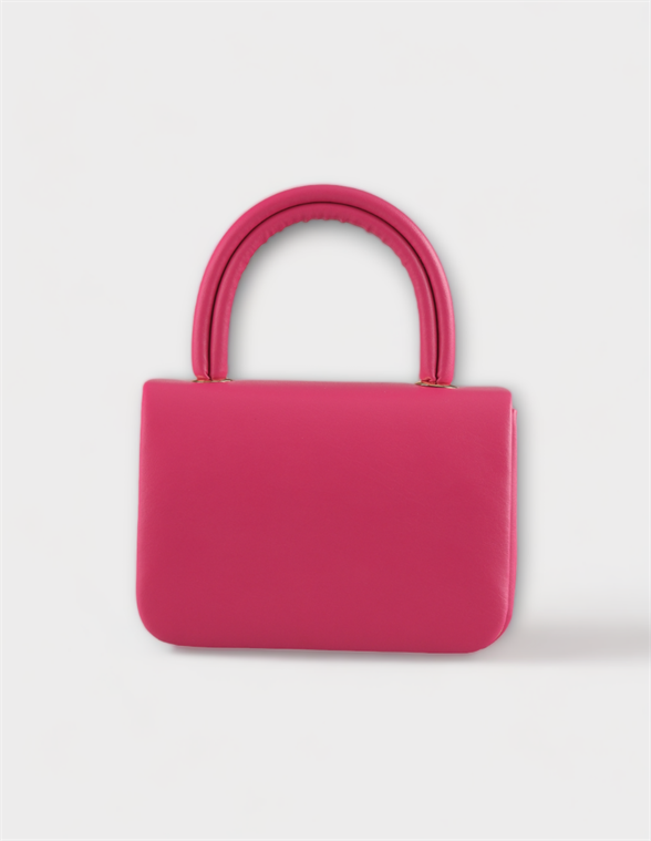 Mini Pembe Çapraz Askılı Ve El Çantası Helen