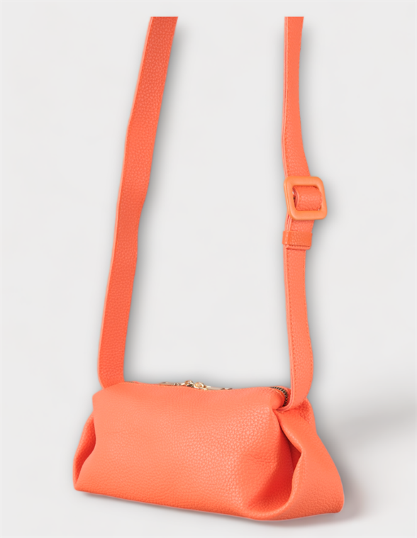 Kadın Çantası Turuncu Tek Askılı Tek Bölmeli  Deri Omuz Çantası ROSS