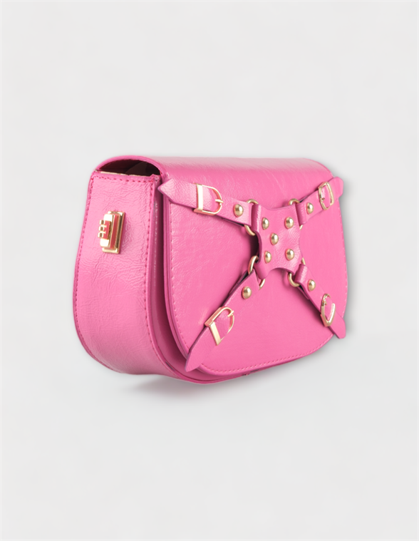WOMAN SHOULDER BAG PINK SAINT MARLE