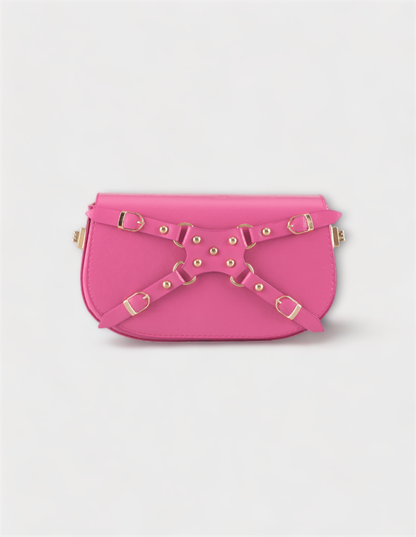 WOMAN SHOULDER BAG SaffIona PINK SAINT MARLE