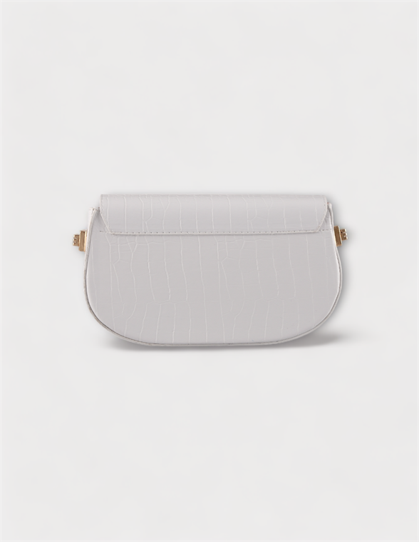 WOMAN SHOULDER BAG WHITE SAINT MARLE