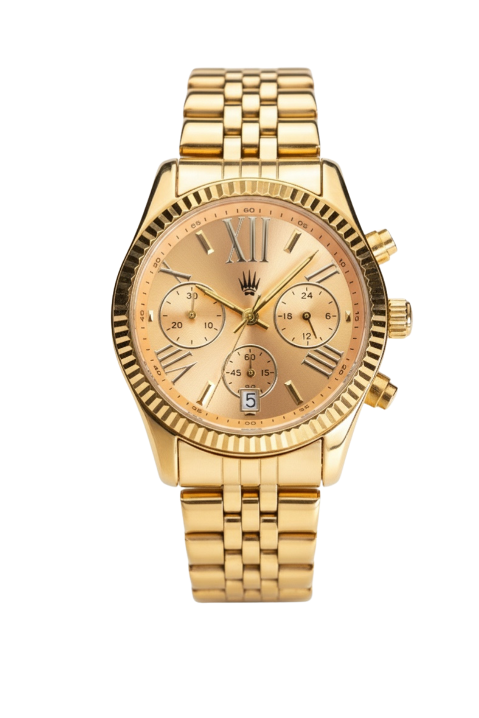 Aurum Gold Yellow Kadın Çelik Kol Saati   