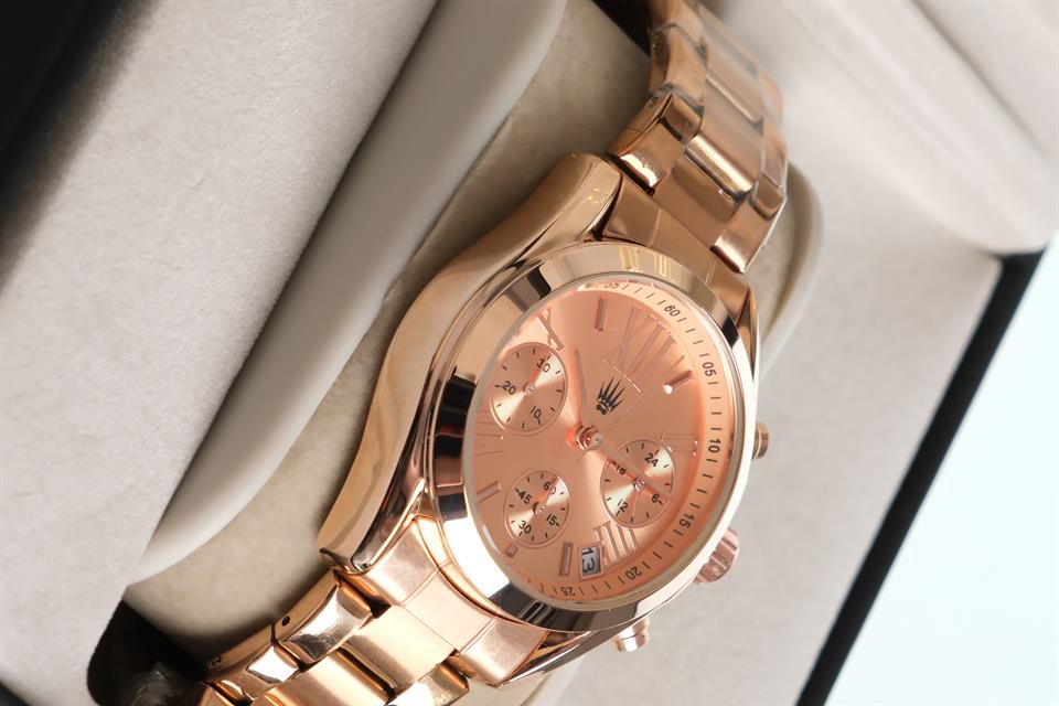 Aurum Rose Kadın Çelik Kol Saati   