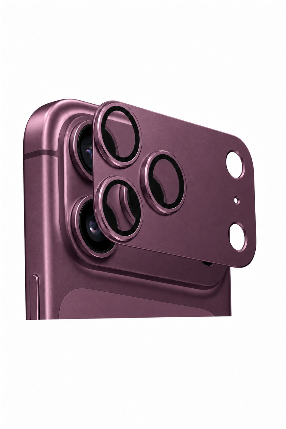 MariLens – 18 Pro Dark Chery Safir Cam Kamera Lens Koruyucu