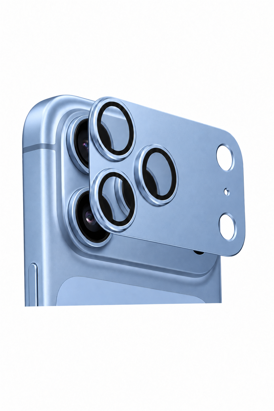 MariLens – 18 Pro Max Blue Safir Cam Kamera Lens Koruyucu