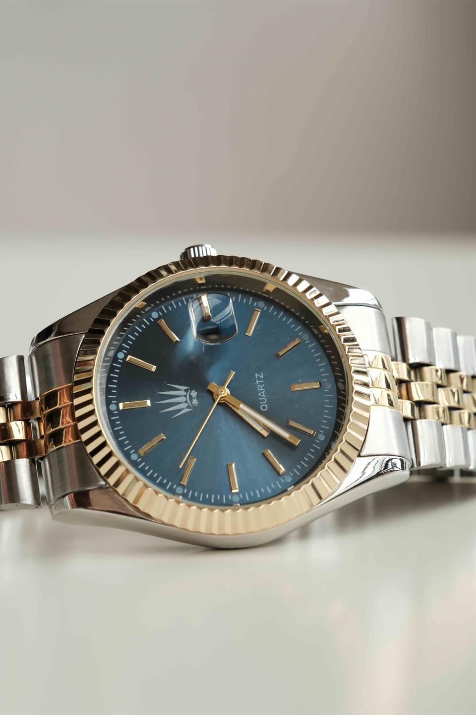 Silver Gold Blue Kol Saati