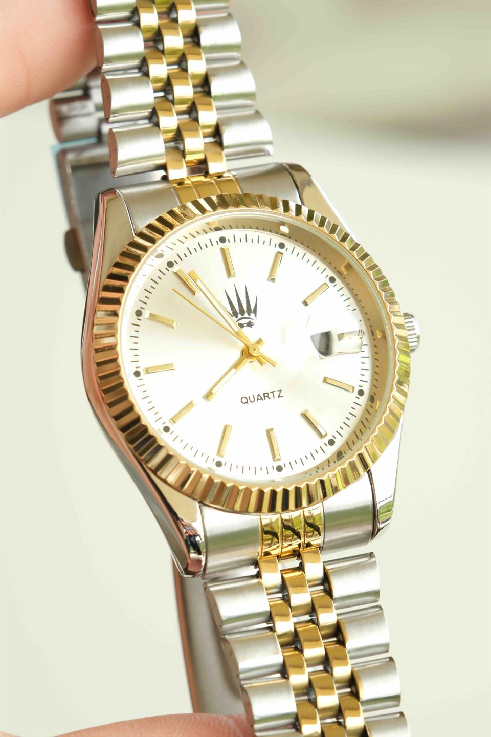 Silver Gold White Kol Saati