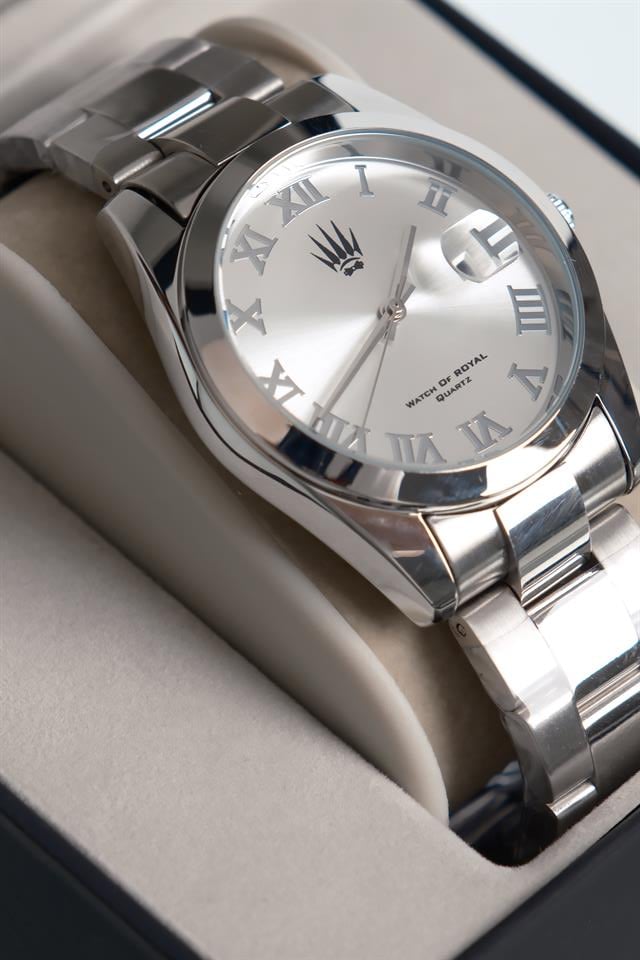 Aqualis Silver Çelik Kol Saati