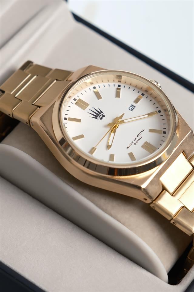 Blaze Bold Gold Beyaz Kol Saati