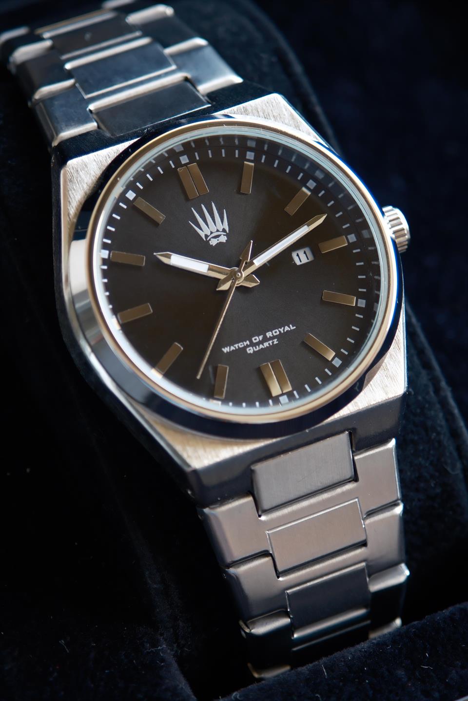 Blaze Bold Silver Siyah Kol Saati