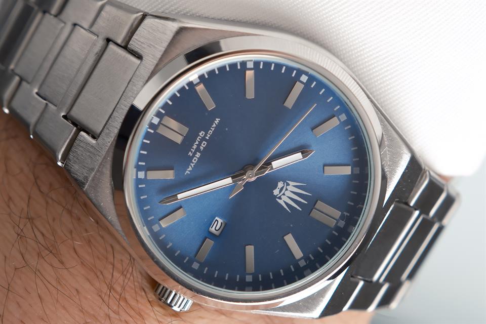 Blaze Bold Silver Mavi Kol Saati