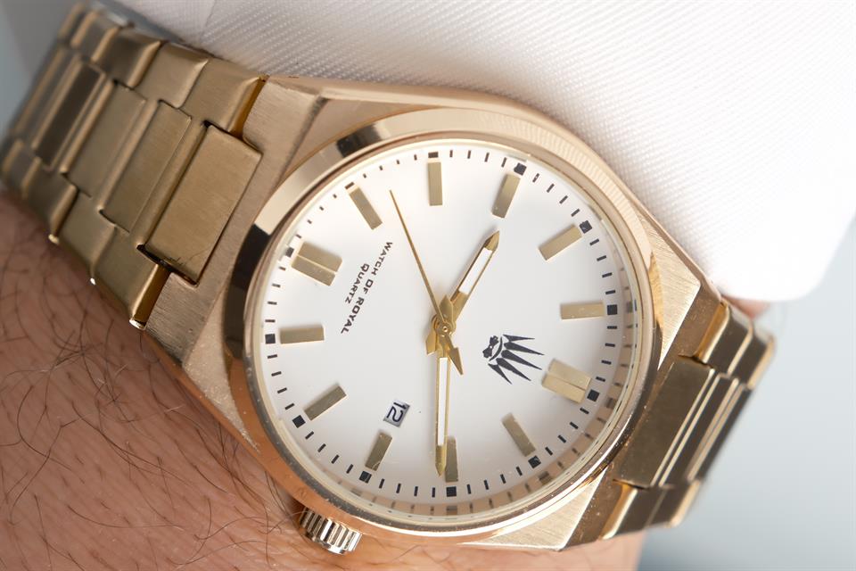 Blaze Bold Gold Beyaz Kol Saati