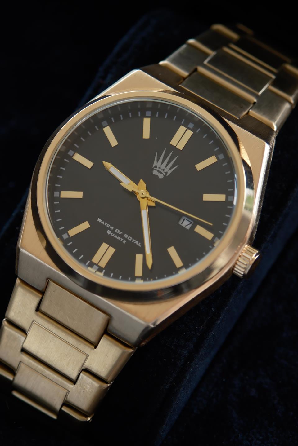 Blaze Bold Gold Siyah Kol Saati