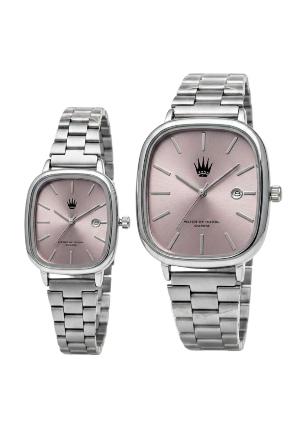 Çift Saati Classic Time Metalik Pink Kol SaatiKol SaatiWATCHOFROYALçiftsaatiClassicÇift Saati Classic Time Metalik Pink Kol Saati