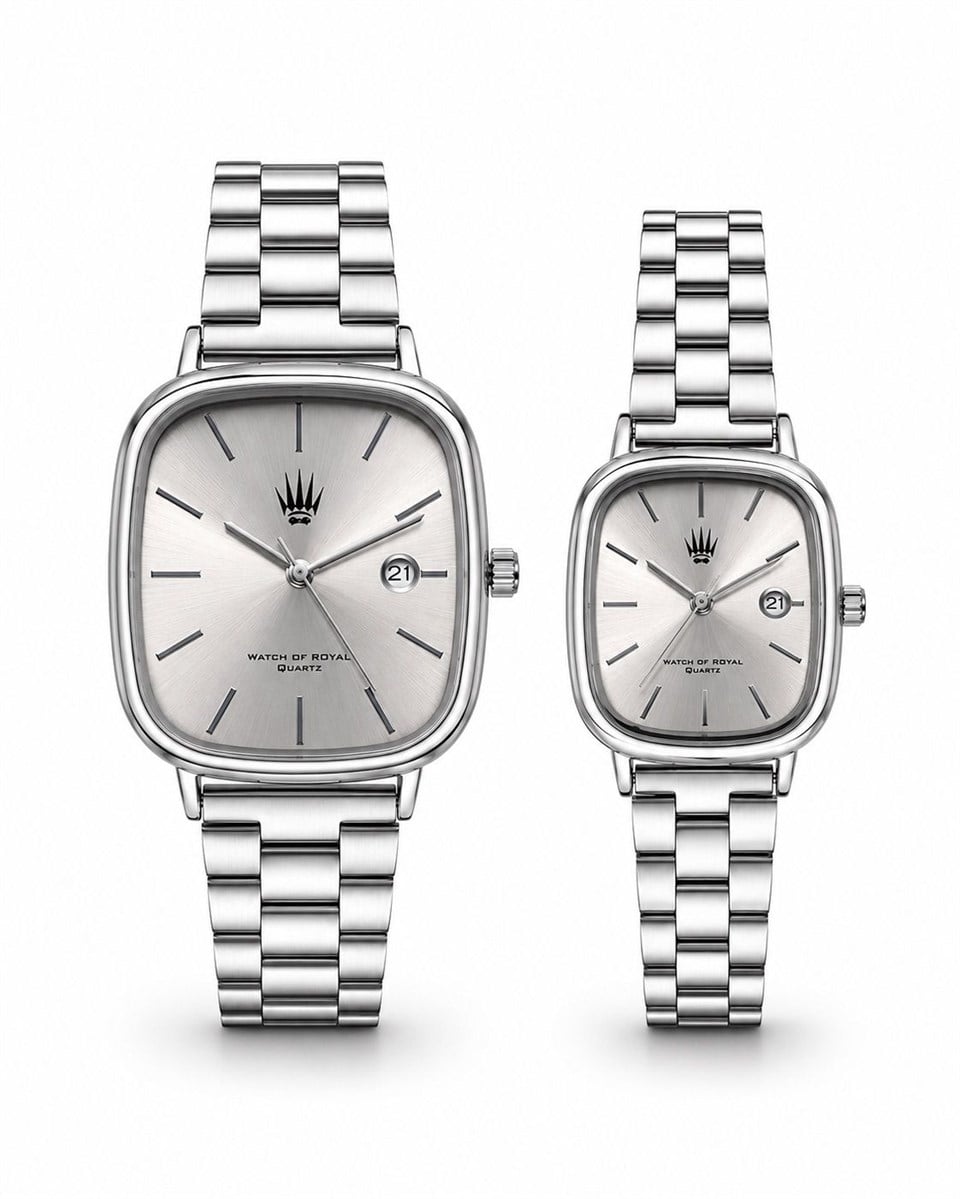 Çift Saati Classic Time Metalik Sunray Kol SaatiKol SaatiWATCHOFROYALçiftsaatiClassicÇift Saati Classic Time Metalik Sunray Kol Saati