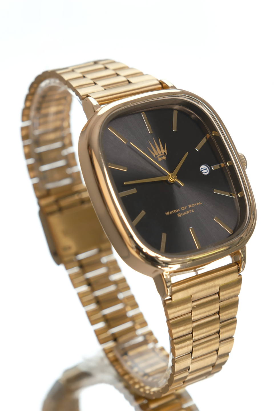 Classic Time Gold Black Kol Saati