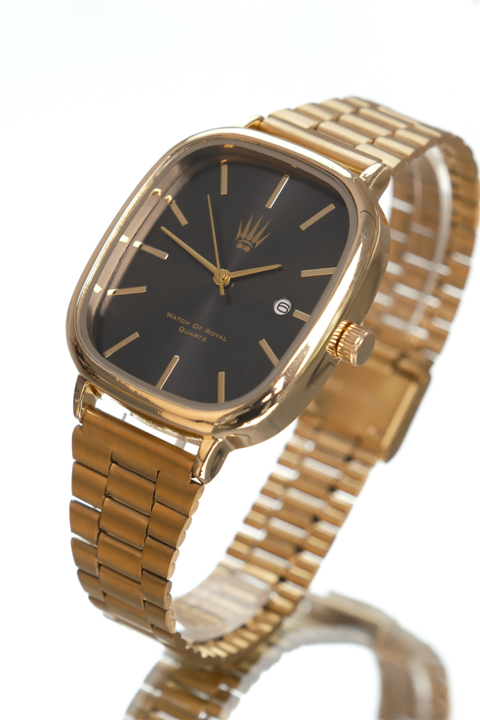 Classic Time Gold Black Kol Saati