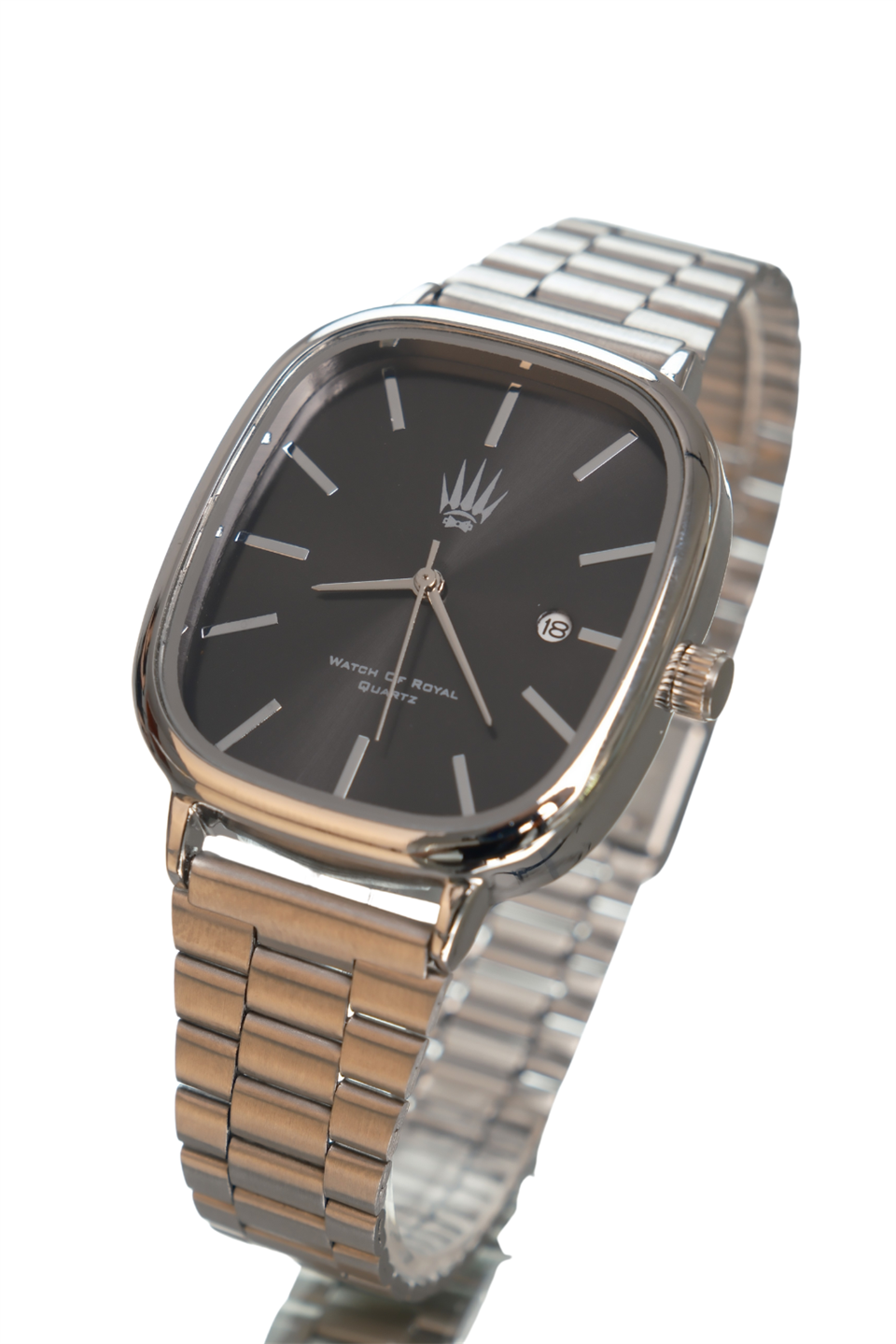 Classic Time Silver Black Kol Saati