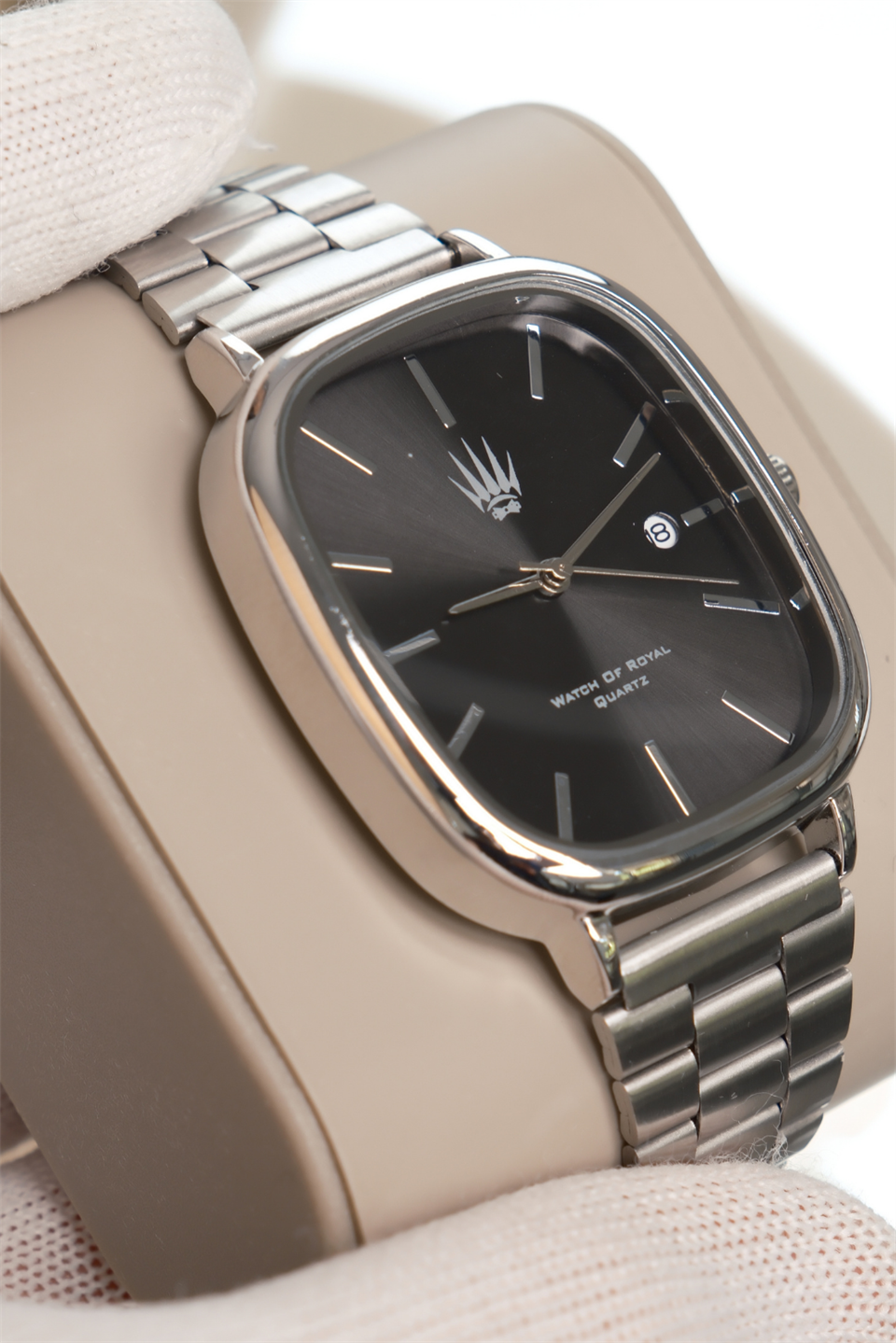 Classic Time Silver Black Kol Saati