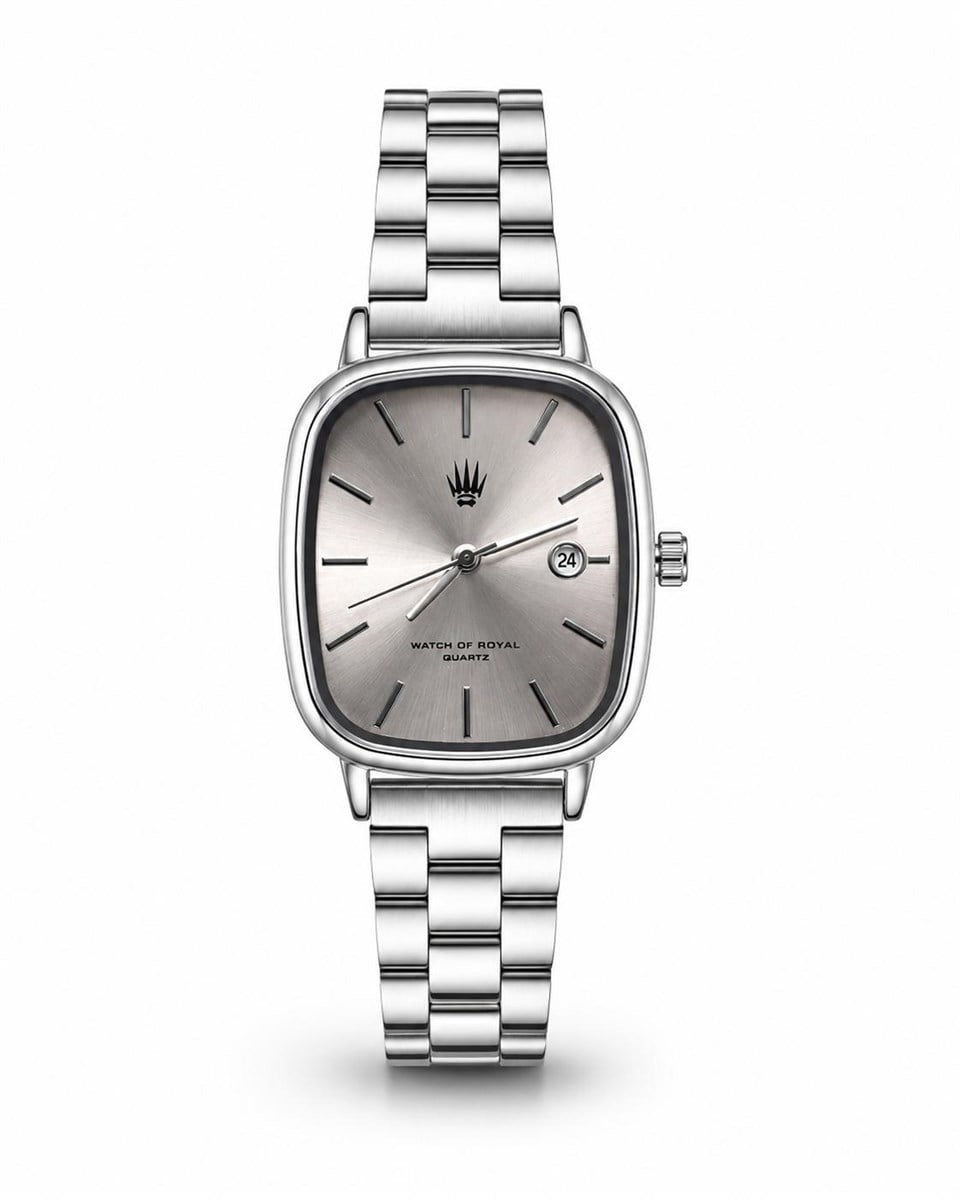 Classic Time Silver Metalik Kol Saati