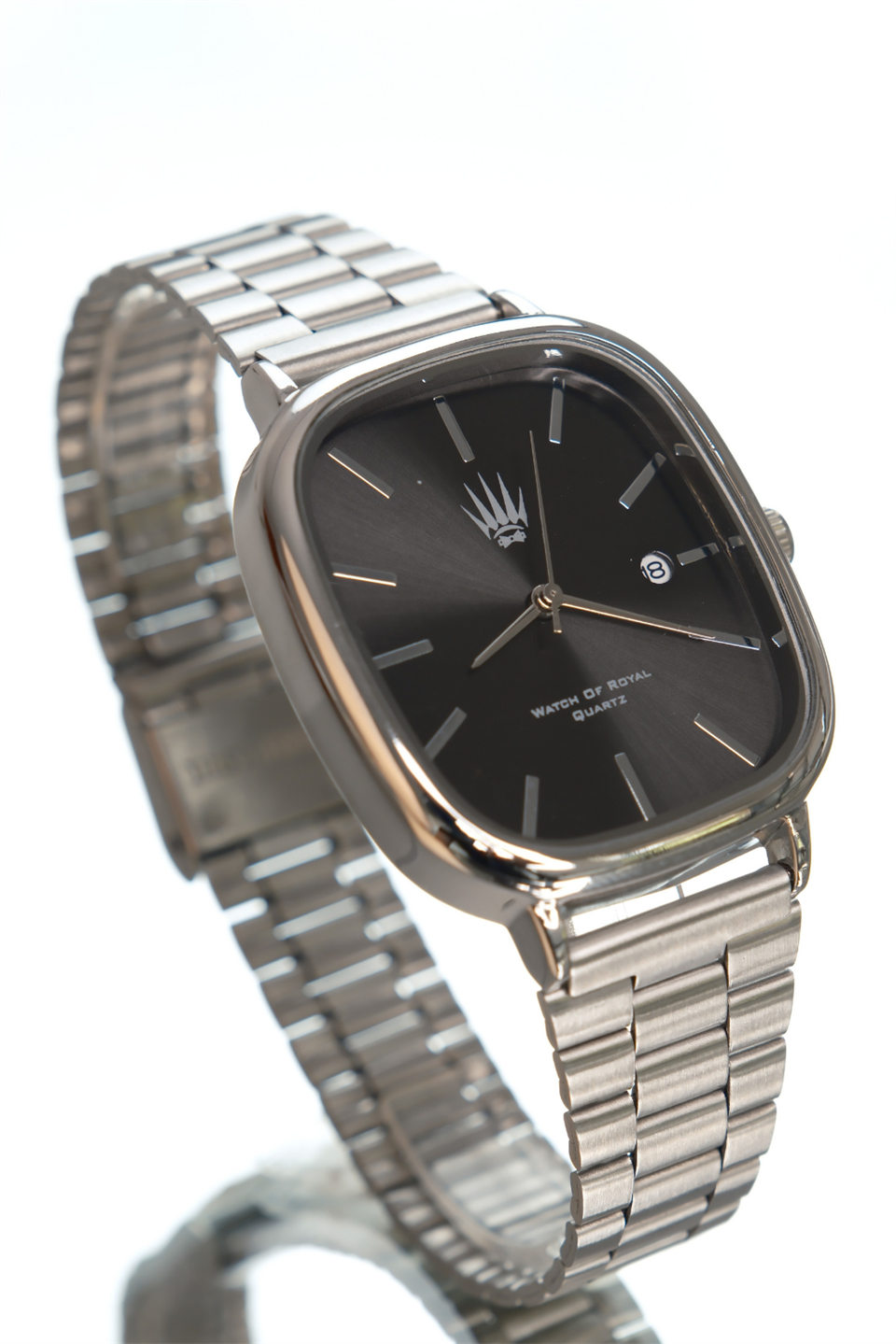 Classic Time Silver Black Kol Saati