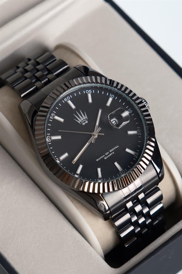 Crest Line Dark Siyah Kol Saati