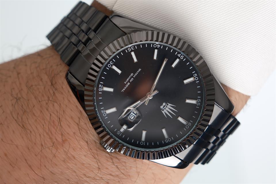 Crest Line Dark Siyah Kol Saati