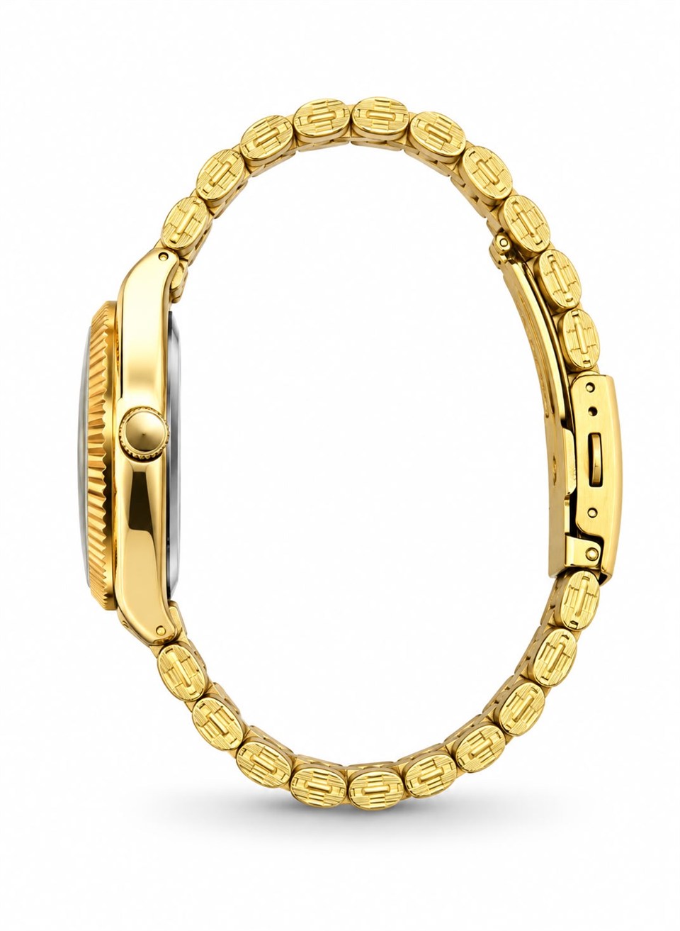 Crest Line Gold Yellow Kol Saati