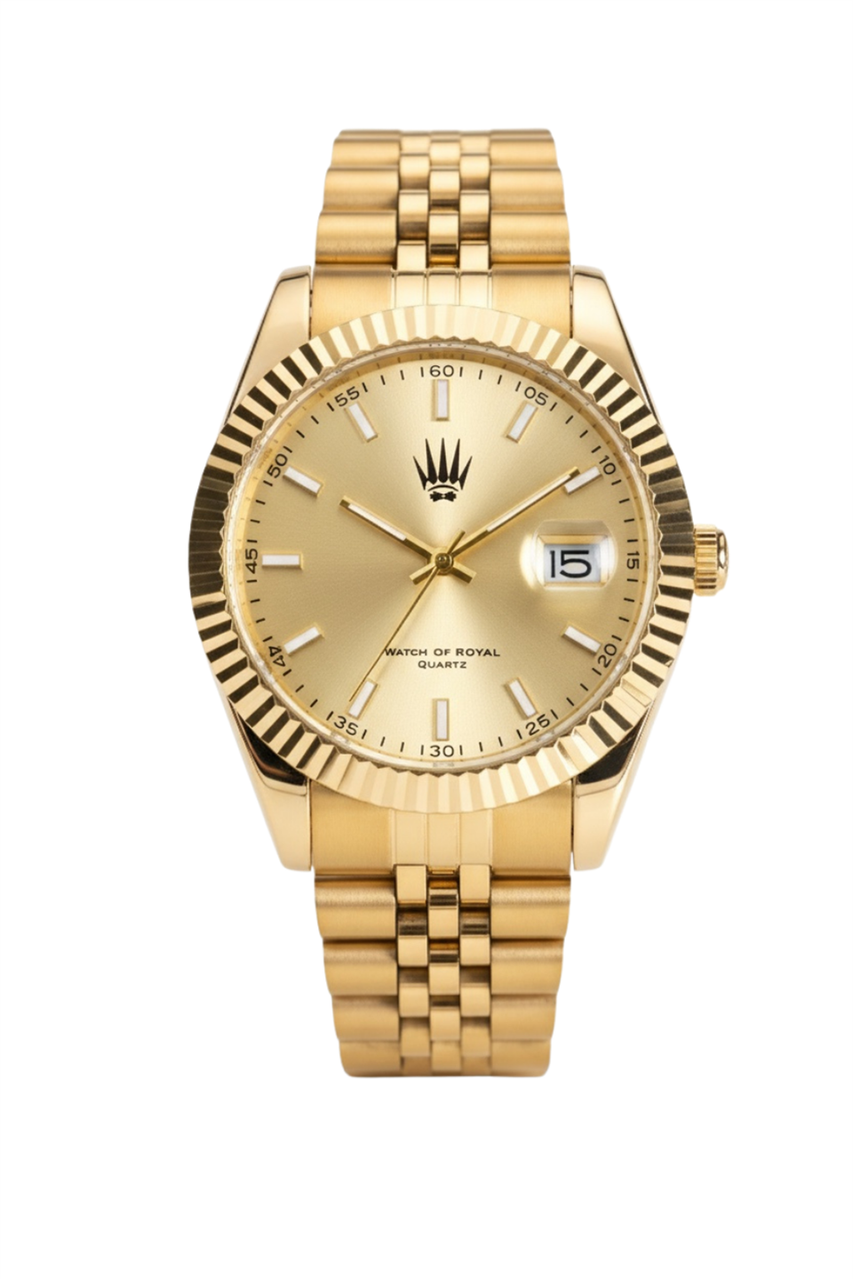 Crest Line Gold Yellow Kol Saati