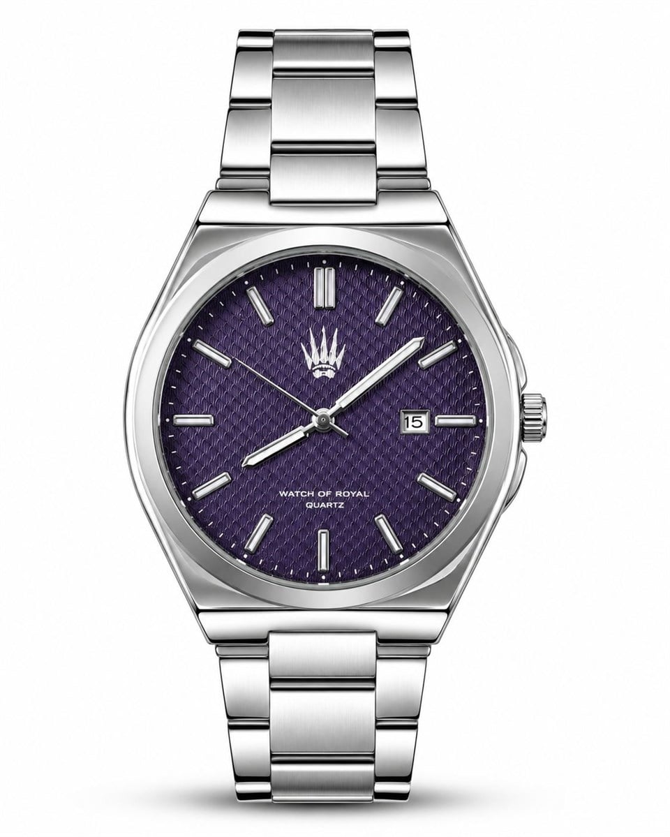 Rovian Silver Blue Kol Saati