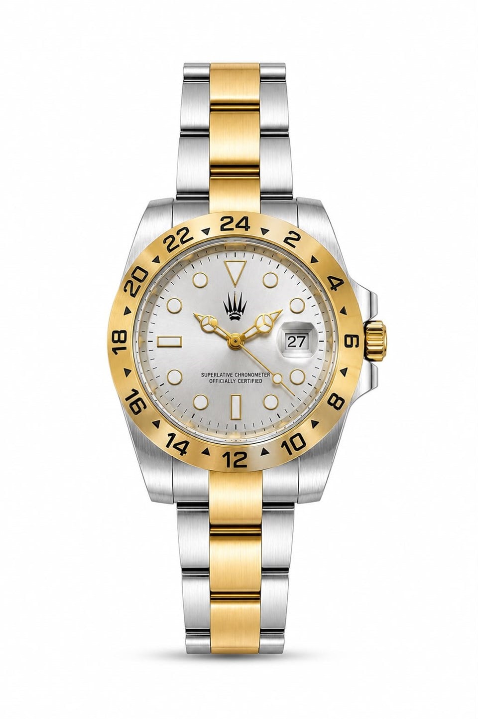 Daytrack Silver Gold Metalik Çelik Kol SaatiKol SaatiWATCHOFROYALDaytrackDaytrack Silver Gold Metalik Çelik Kol Saati