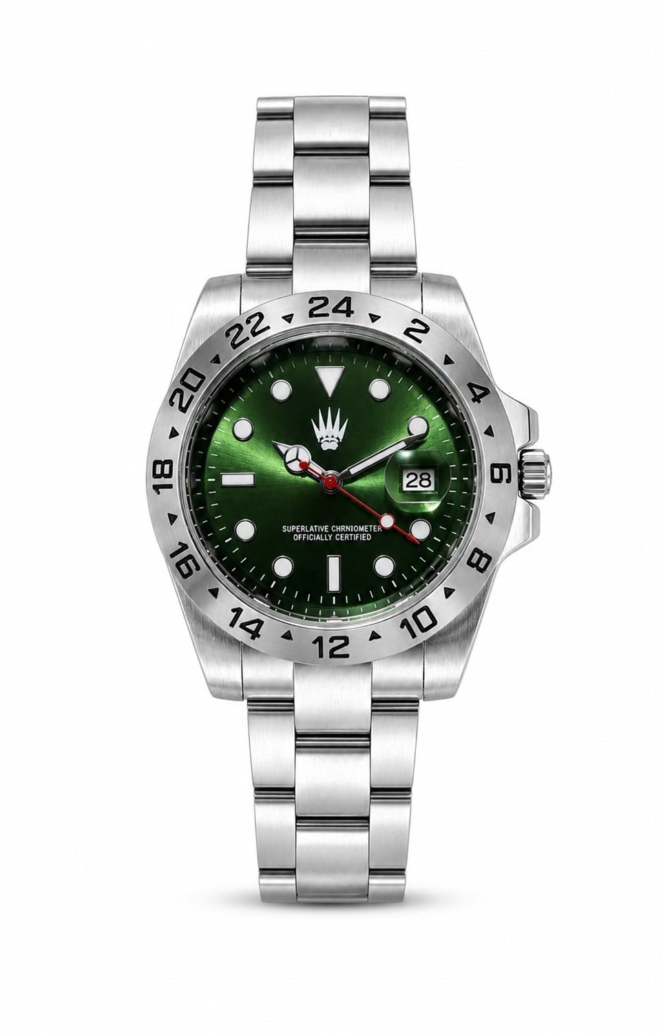 Daytrack Silver Green Çelik Kol Saati