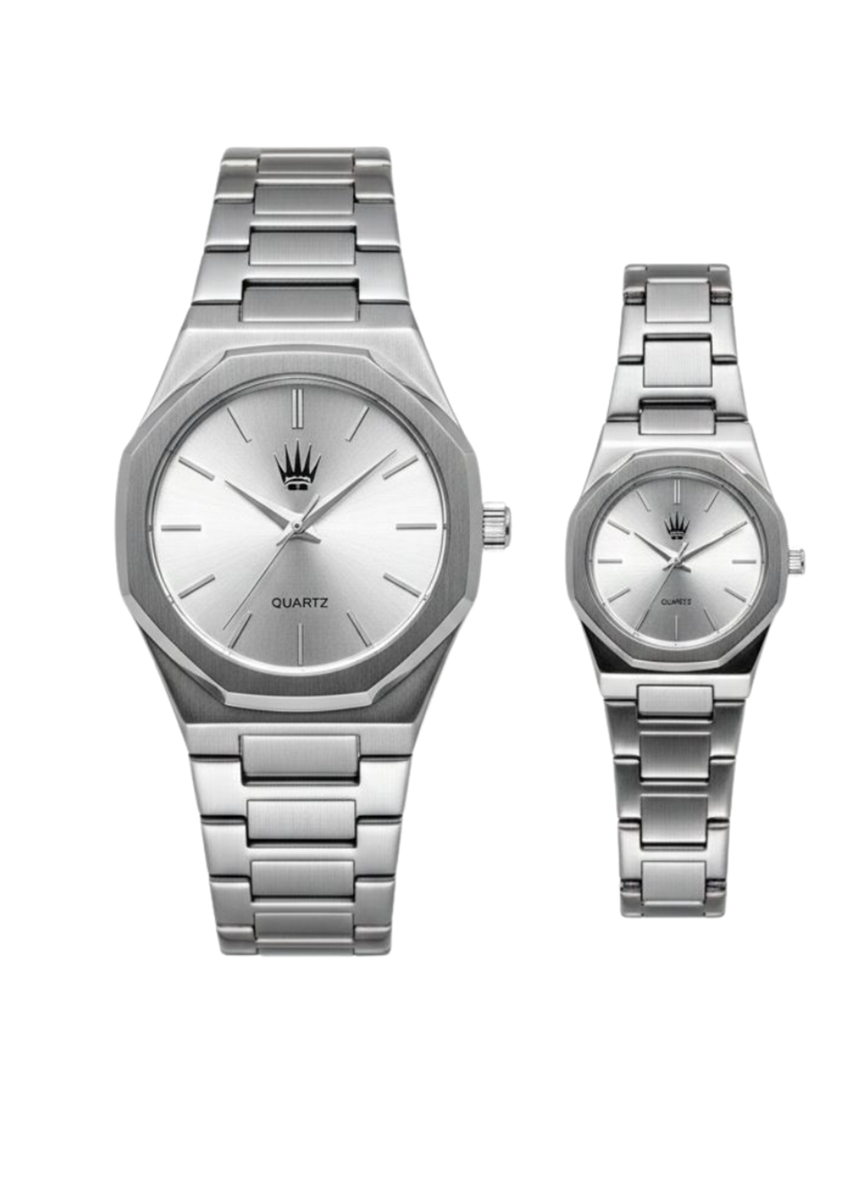 2'li Set Çift Saati Dualis Silver Kol SaatiKol SaatiWATCHOFROYALDualis2'li Set Çift Saati Dualis Silver Kol Saati